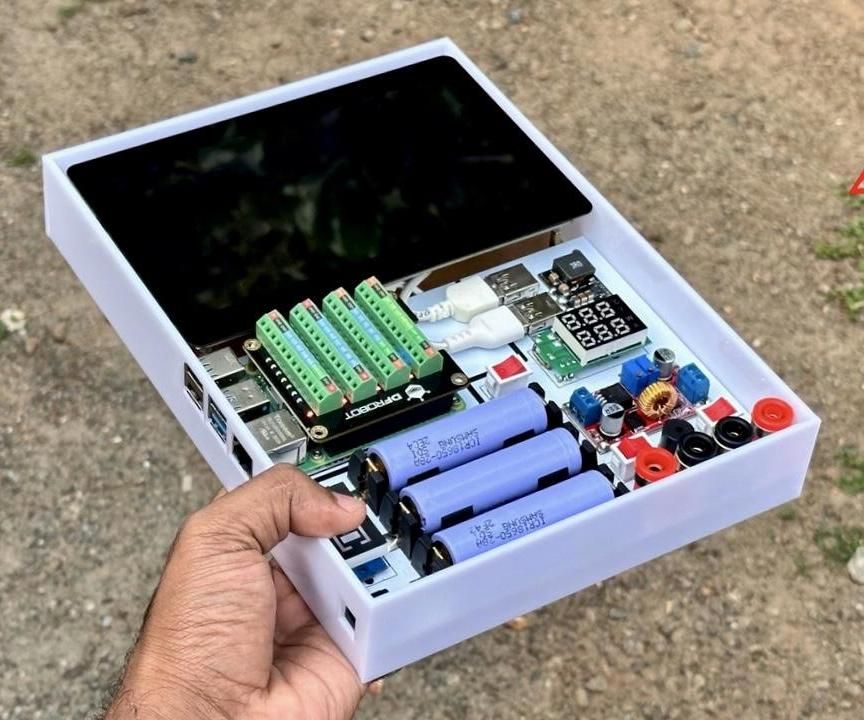 Portable DIY Electronics Workstation