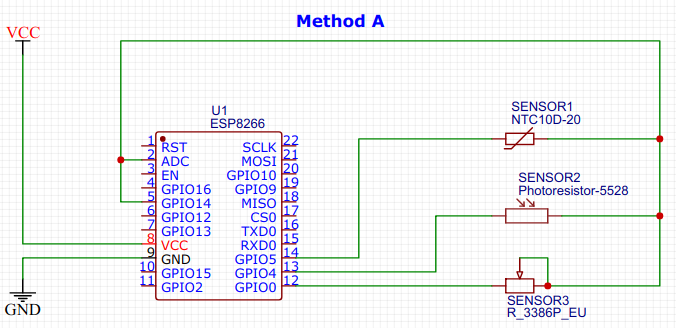Multiplex the Analog PIN on ESP8266/ESP32 Without Any Additional Components