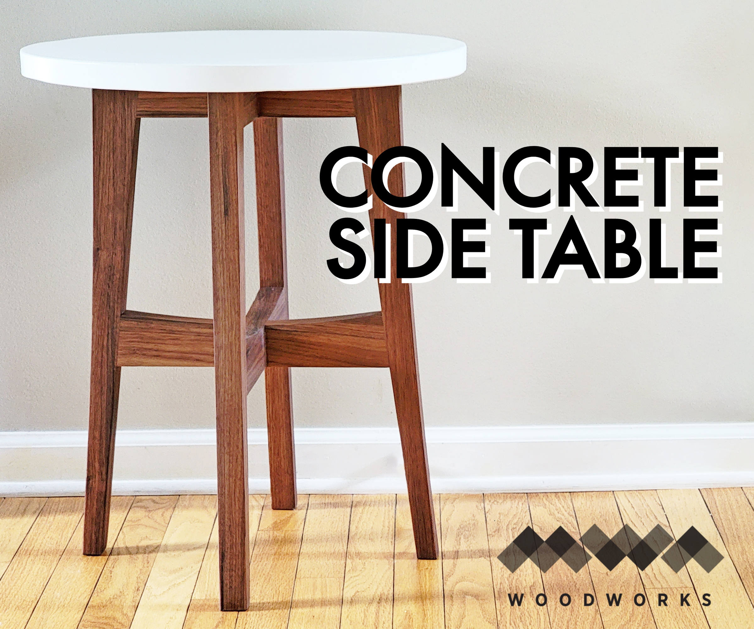 Concrete Side Table