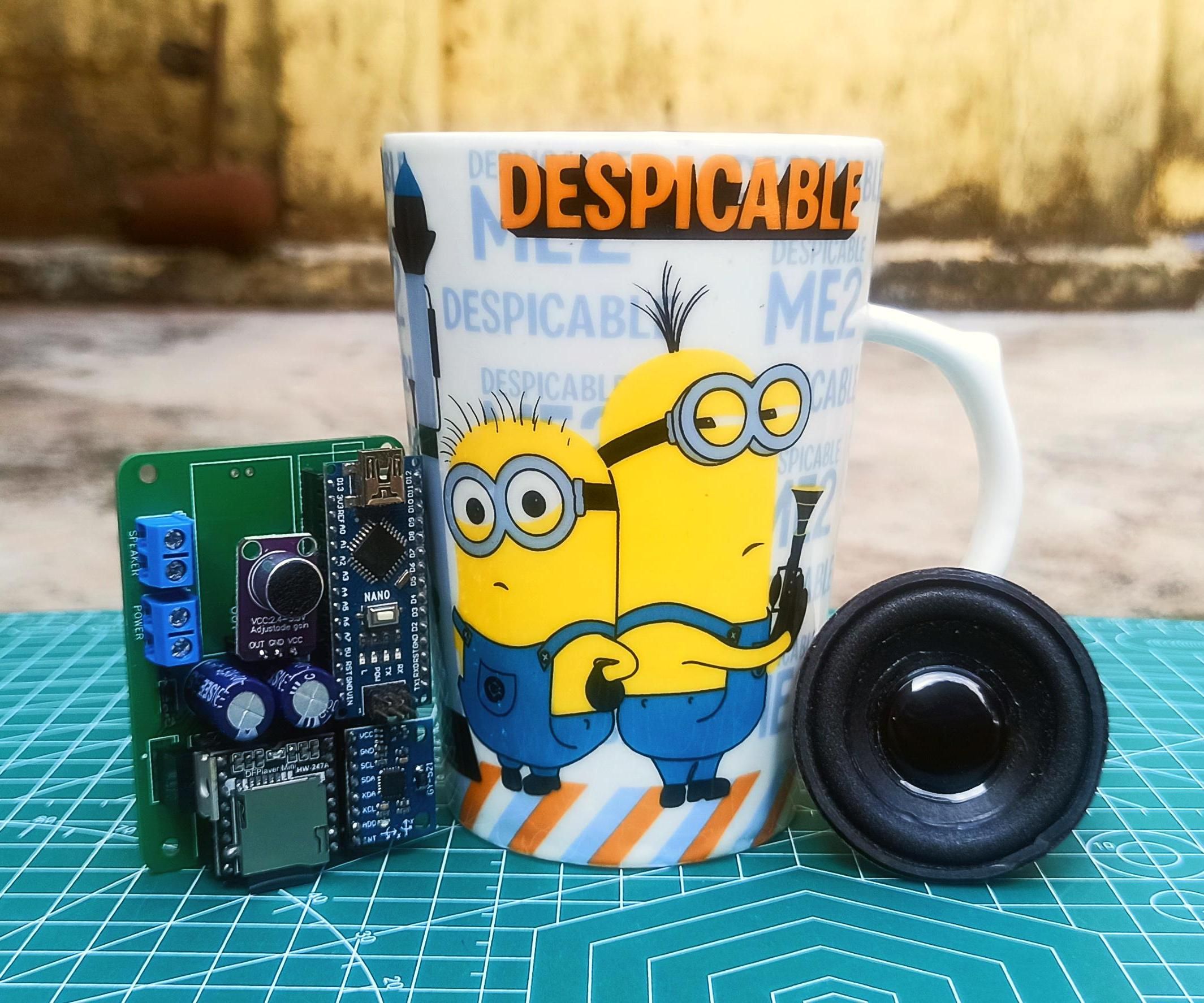 Whispering Nature Coffee Mug: Arduino Magic for Birdsong Bliss