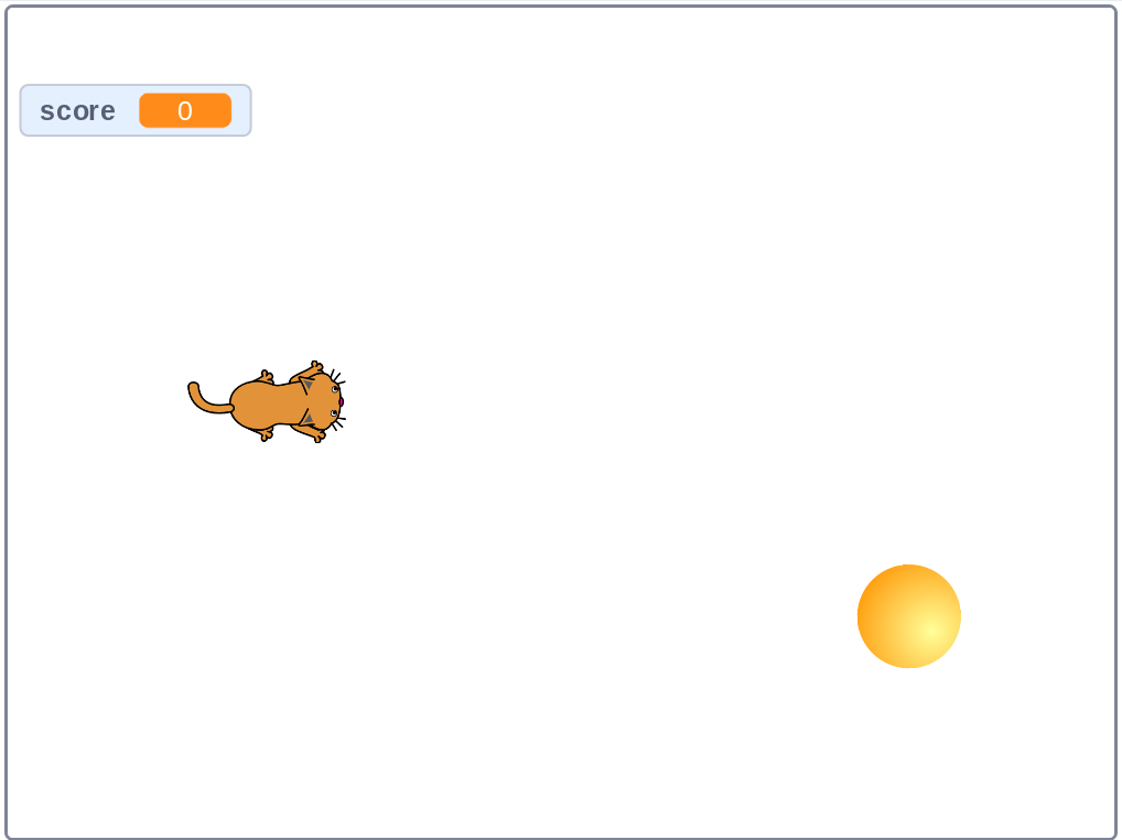 The Kitten and the Ball Game. Makey-Makey