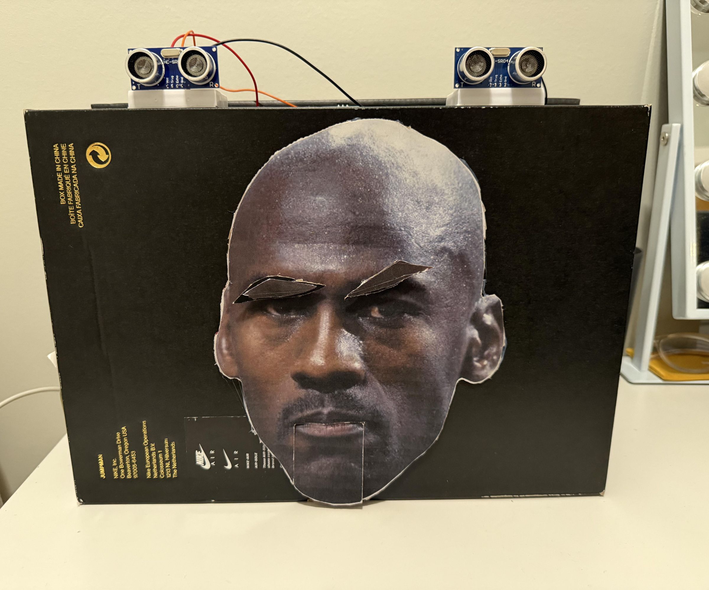 Michael Jordan Face Animatronic