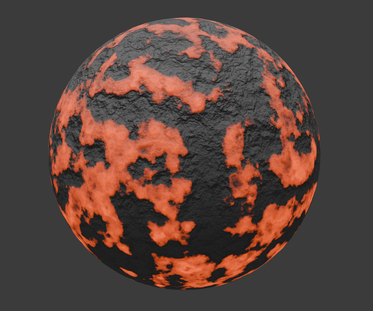 Procedural Lava Shader in Blender