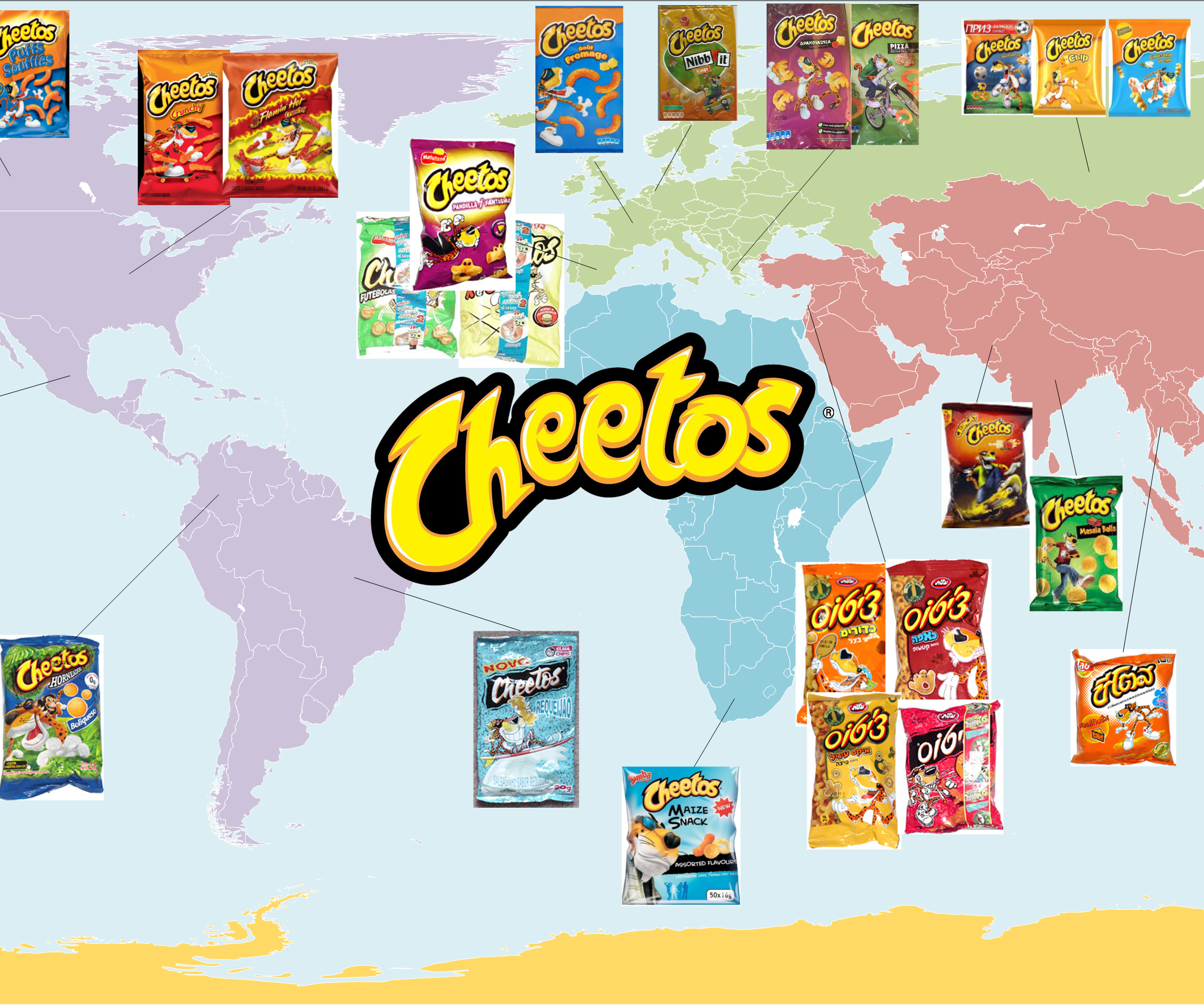Cheetos Around the World