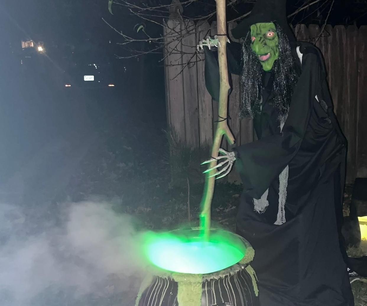 Fiendish Devil Witch - Animatronic Halloween Nightmare