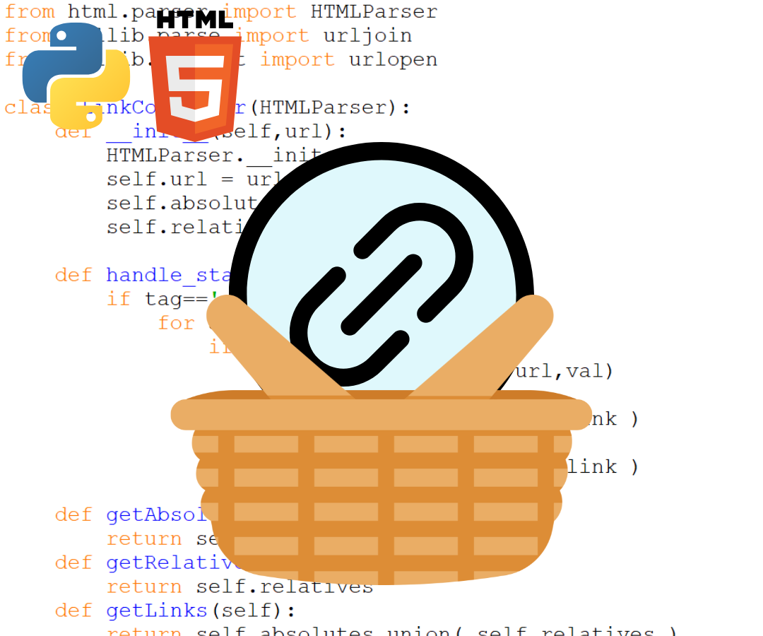 STEP BY STEP PYTHON: Writing an HTML Parser to Find Webpage Links