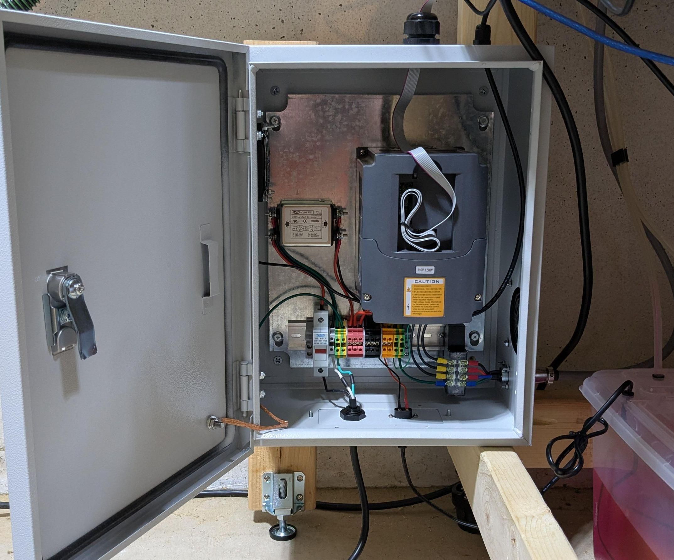 Connecting a VFD Spindle