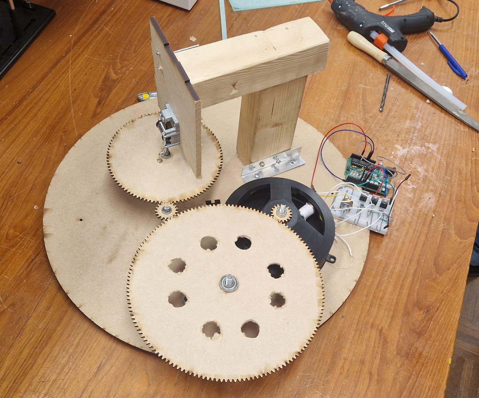 BLDC Motor Die Cilindermuziekdoosje Automatiseert