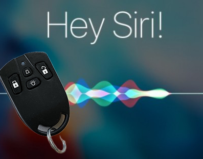 Siri Controlled Keyfob