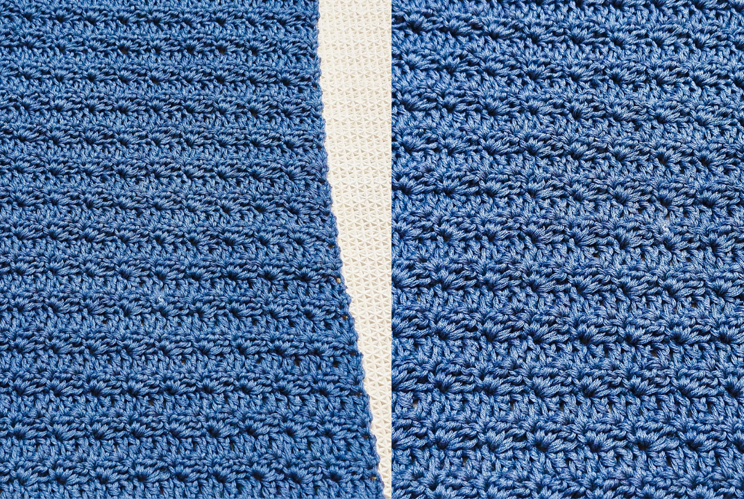 Quick Crochet Table Runner With Silt Stitch