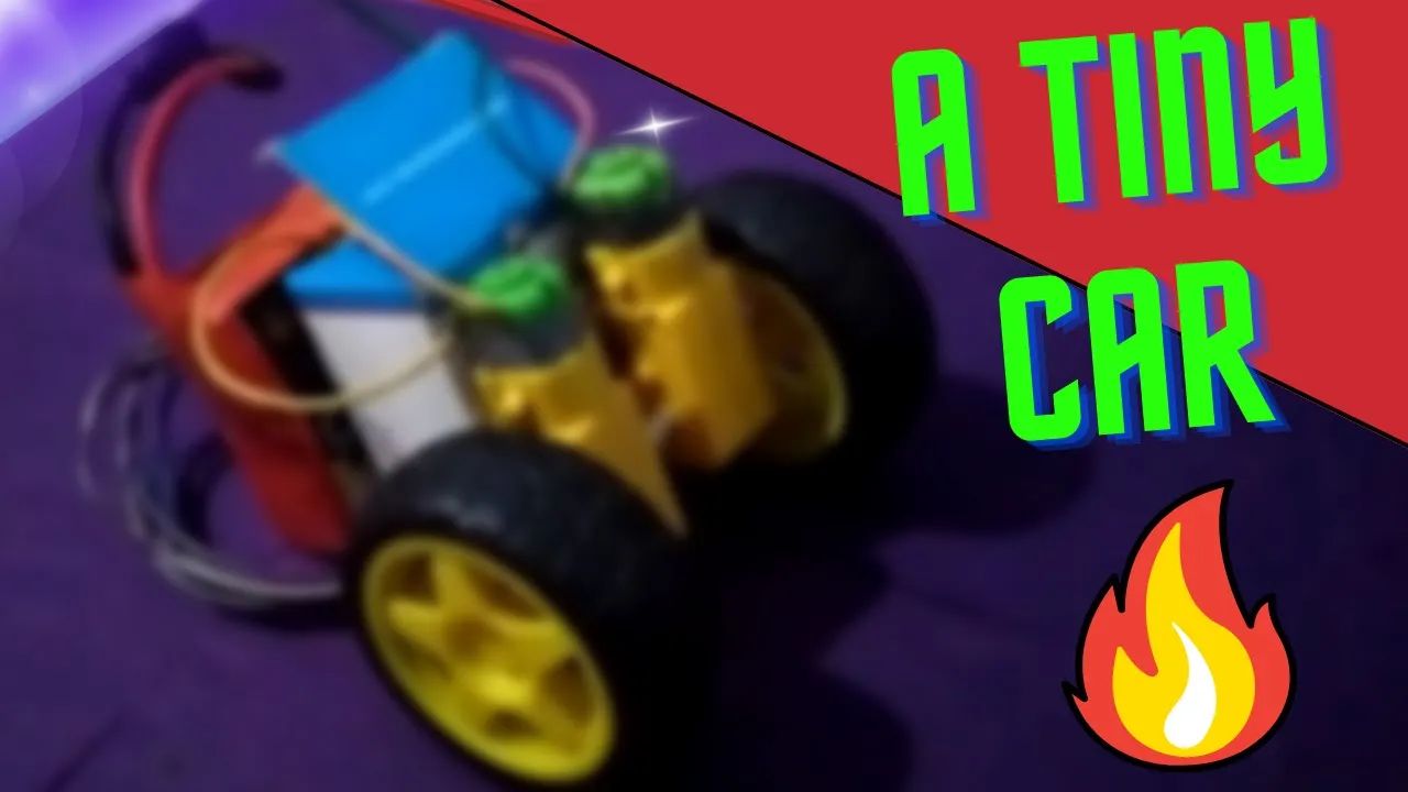 A Tiny Car Using a Tiny Microcontroller