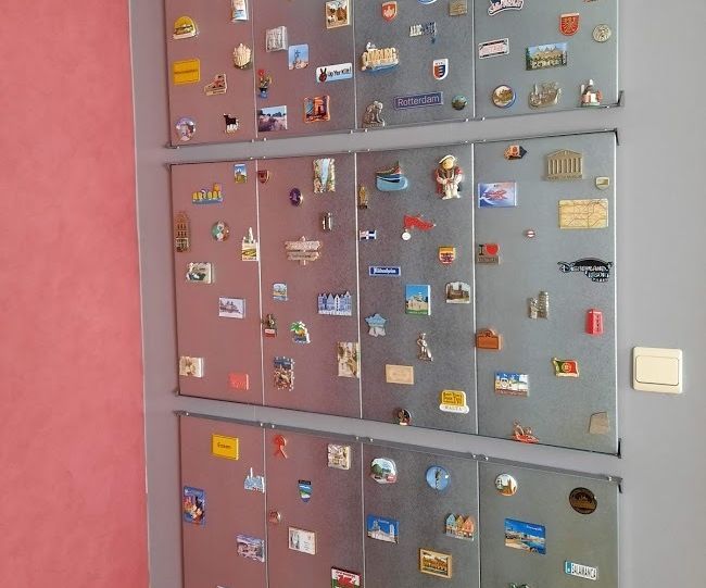 IKEA Hack Hyllis Rack to Magnet Board