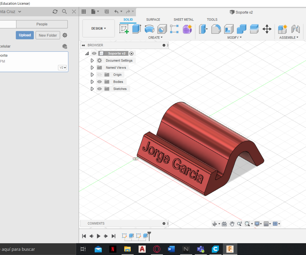 Soporte para celulares y La caja de dragón 3D
