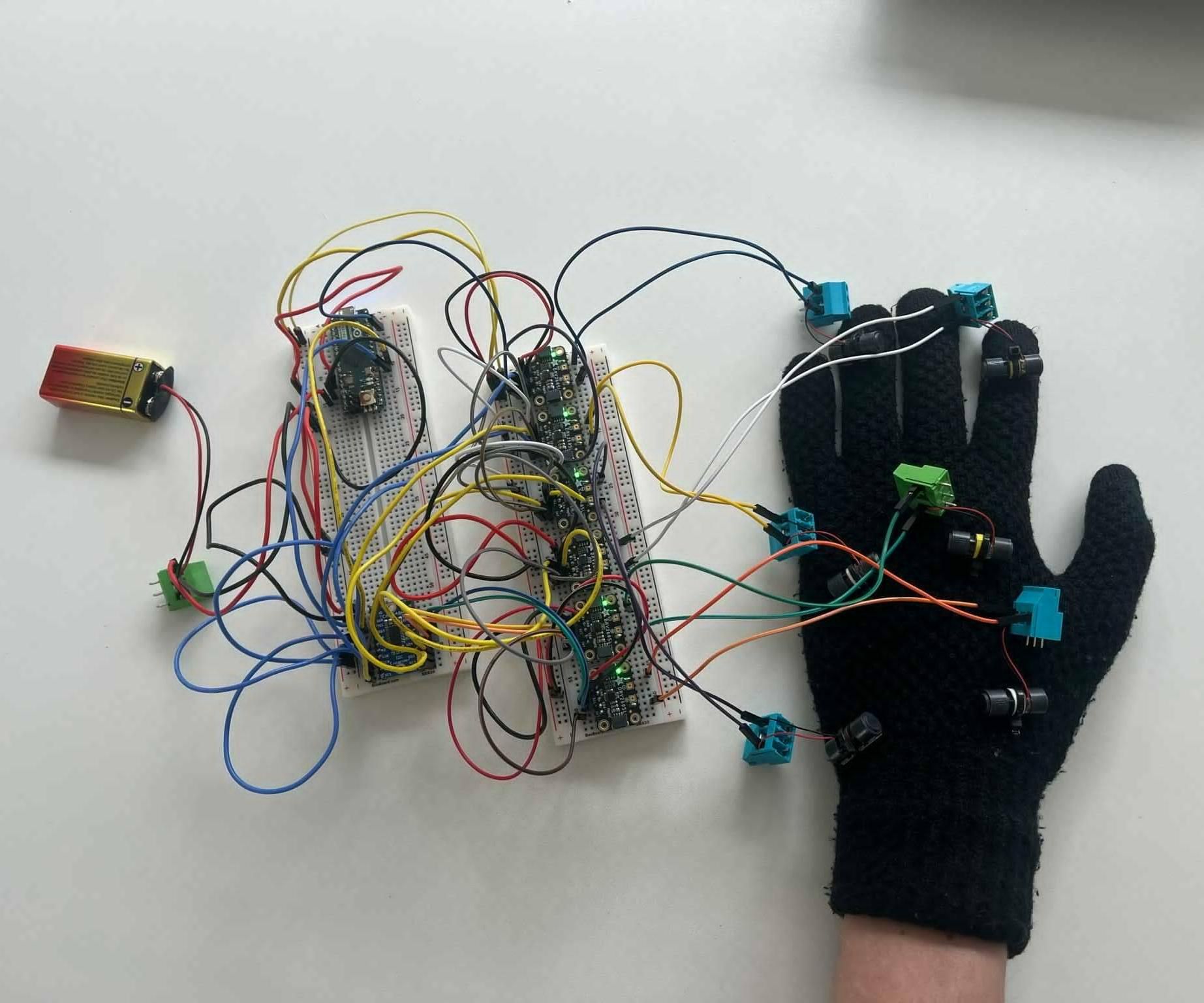 Prototype: Portable Braille Glove