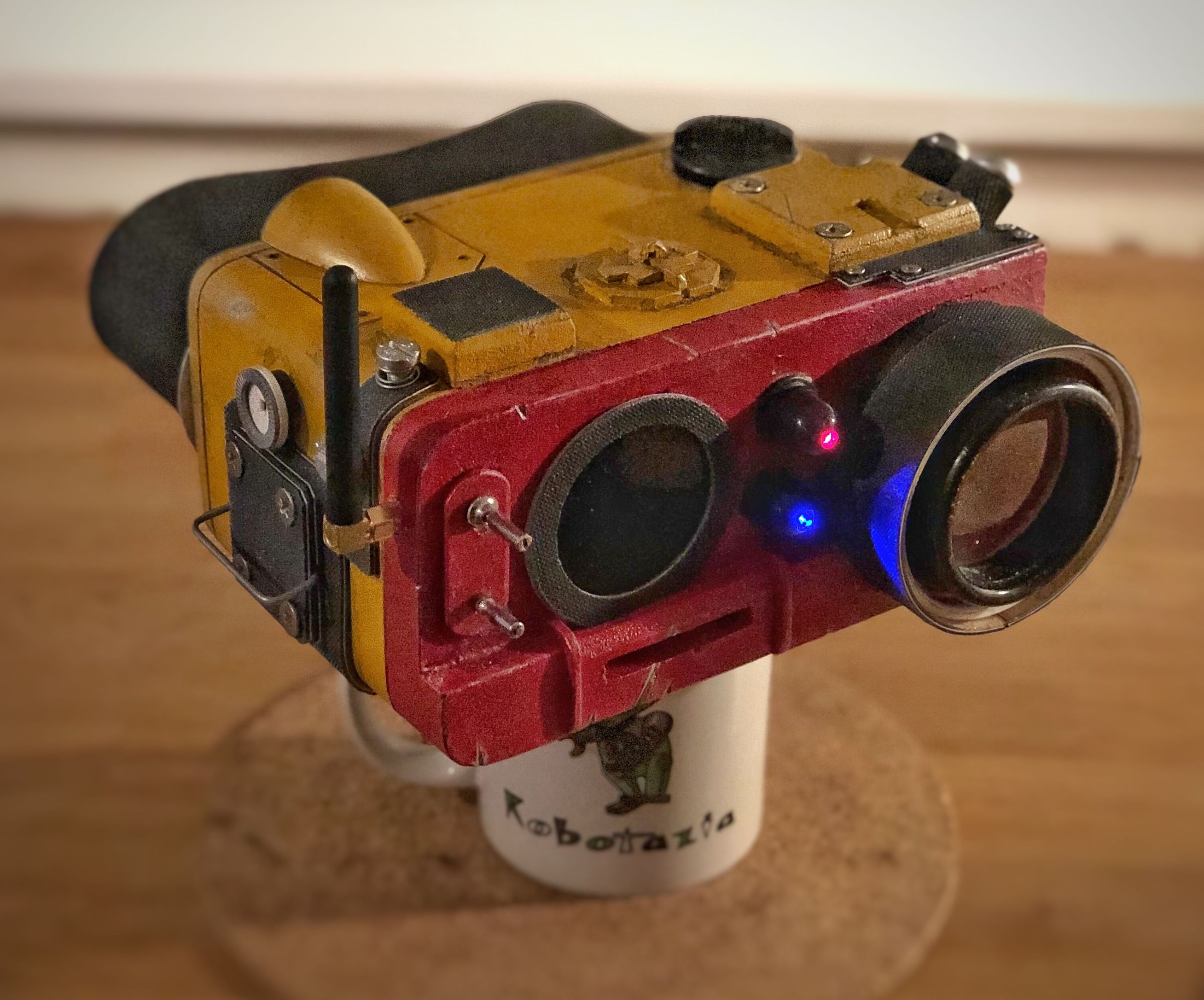 Scratch build homage.  Bladerunner 2049 Binoculars 