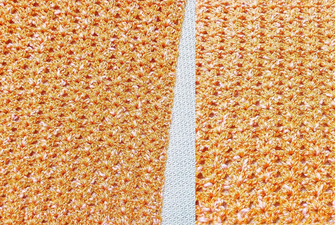 Crochet Iris Autumn Table Runner