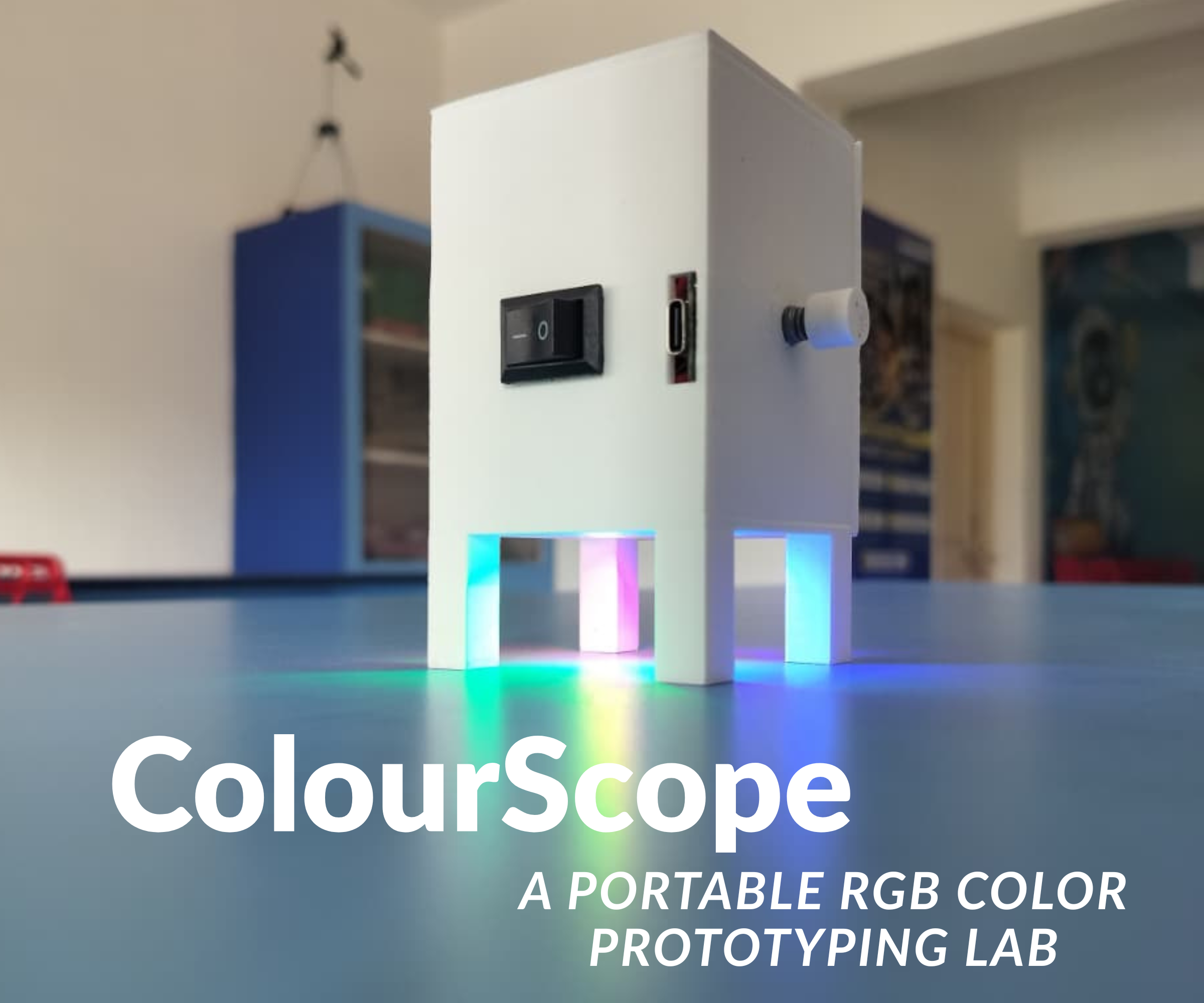ColourScope: a True Portable RGB Color Prototyping Lab