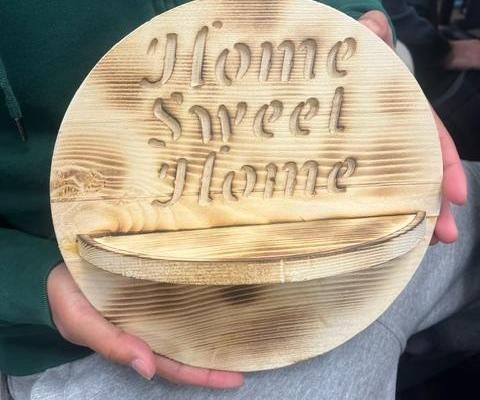 Custom Wooden Key Holder