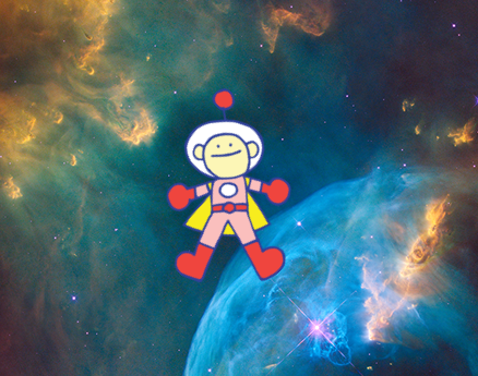 Floating Astronaut Using Scratch