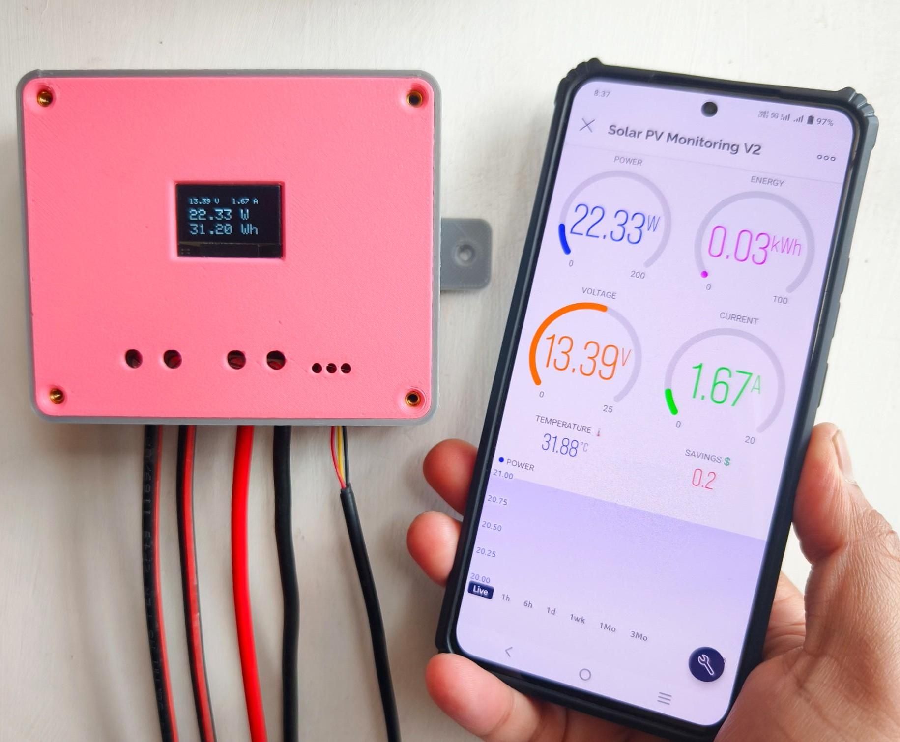 DIY Solar Panel Monitoring System – V2.0