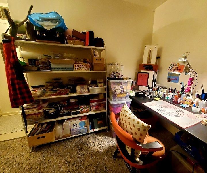 Craft Supplies Organizing