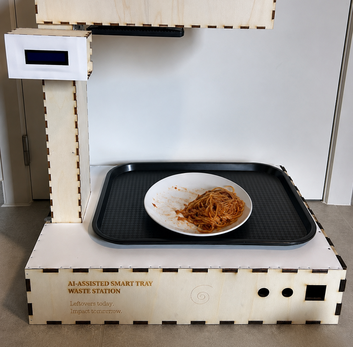 Ai-assisted Smart Food Waste Station