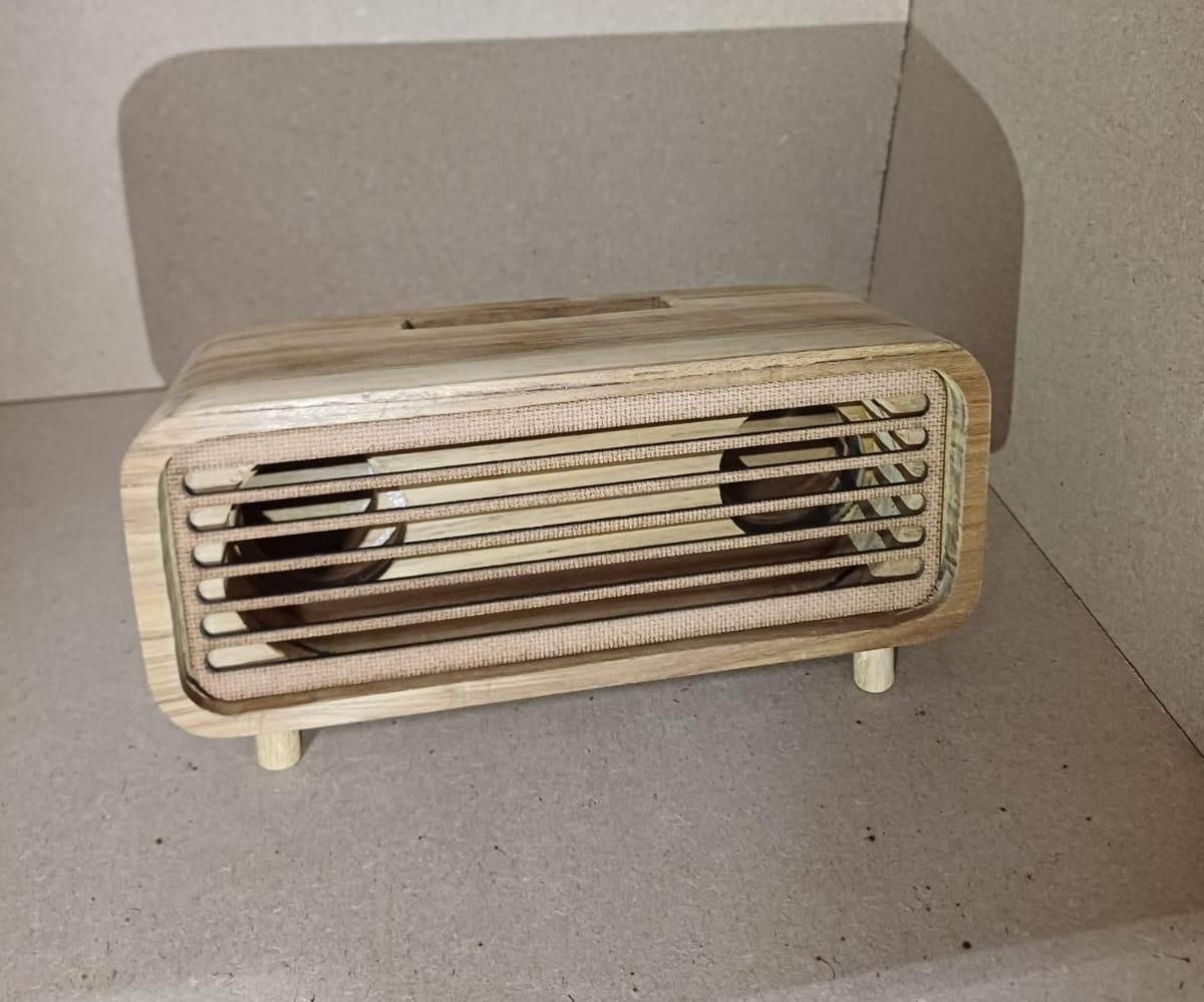 Modern & Innovative Looking Passive Wooden Speaker