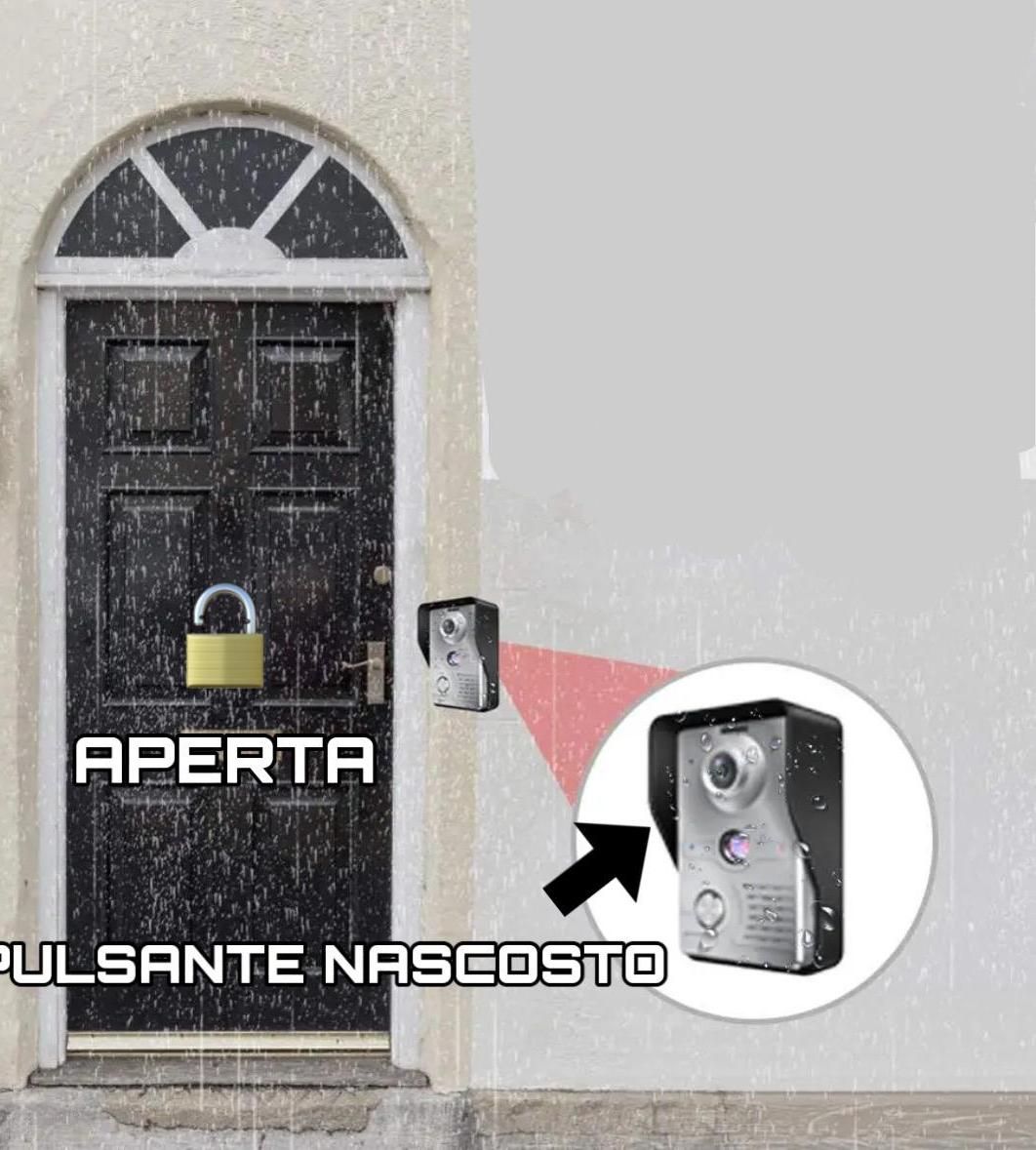 APRO LA PORTA DI CASA CON UN TOCCO--I OPEN THE HOUSE DOOR WITH a TOUCH