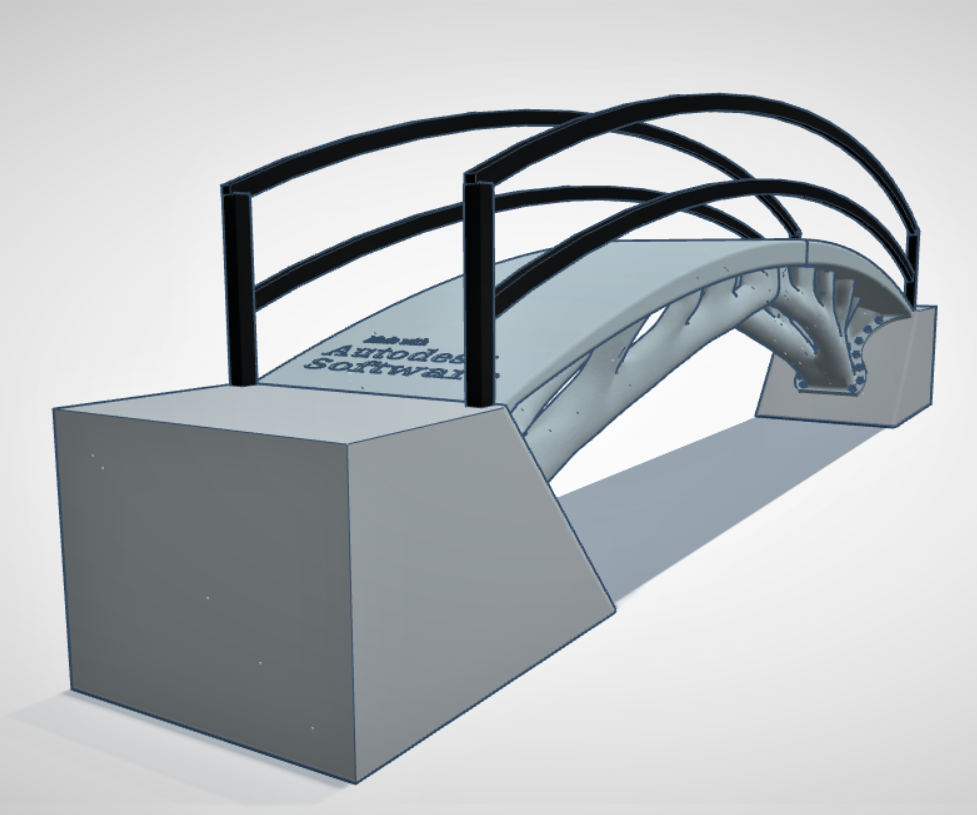 Dar Pedestrian Bridge (Inverted Version)