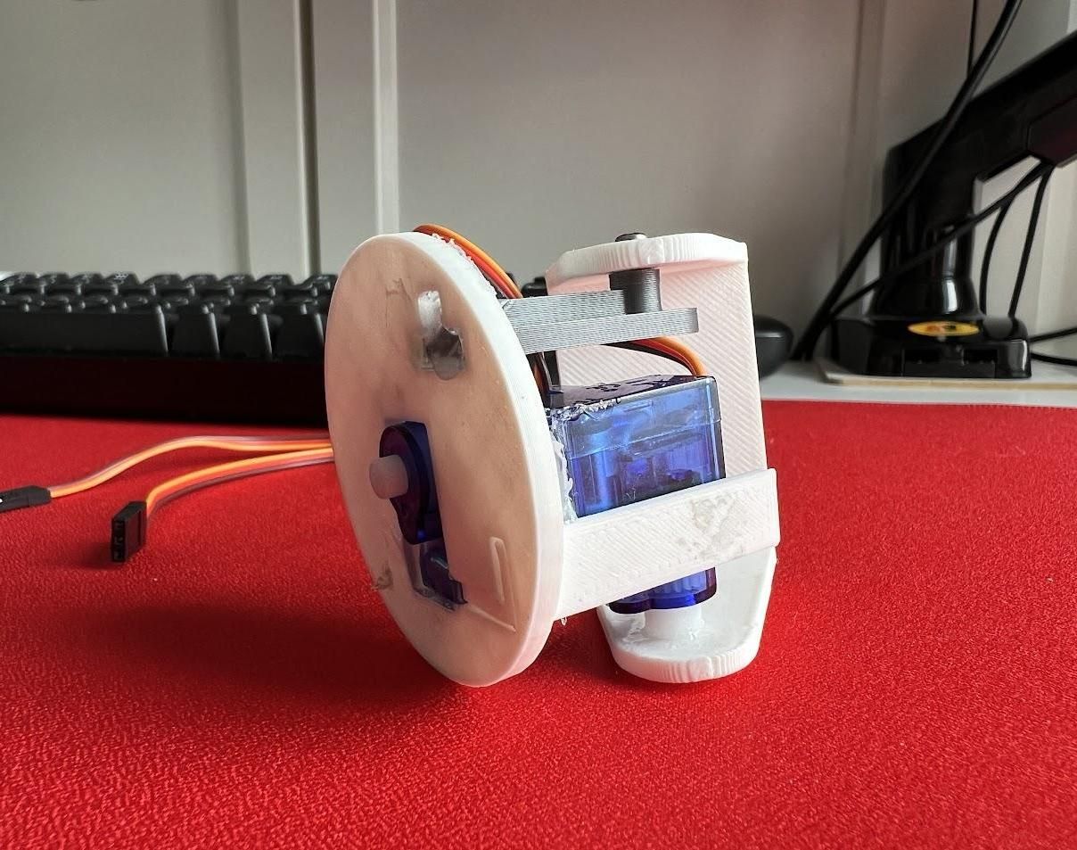 3D-360° Moving Arm With Weighted Base & Electromagnet Attachment