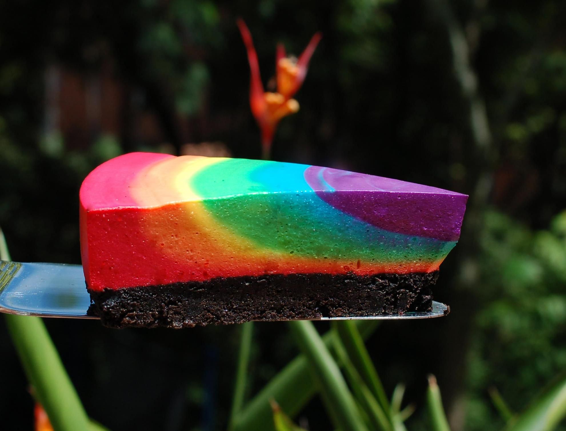 Rainbow Cheesecake Recipe