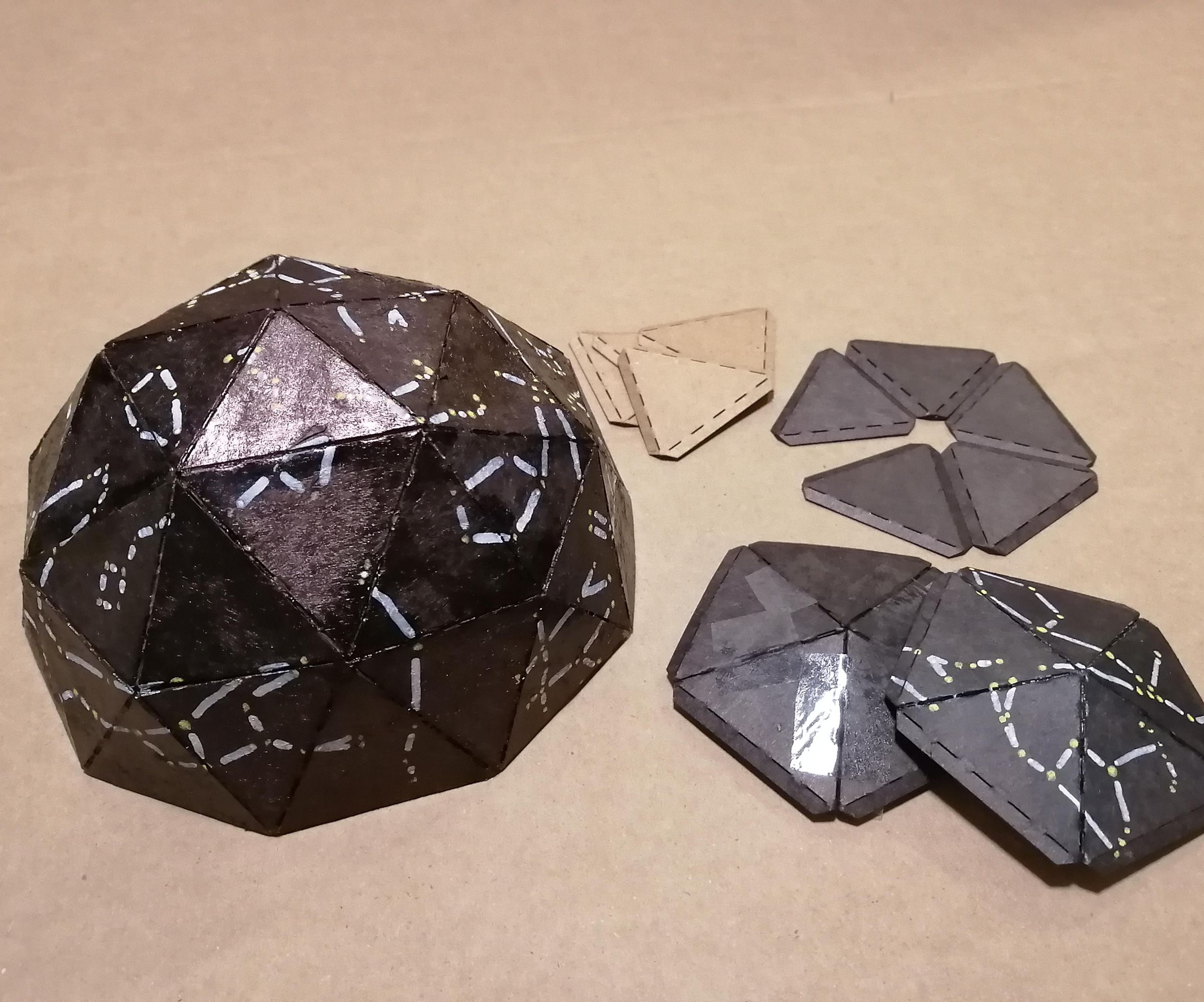 Geodesic Star Dome (DIY Mini Planetarium)