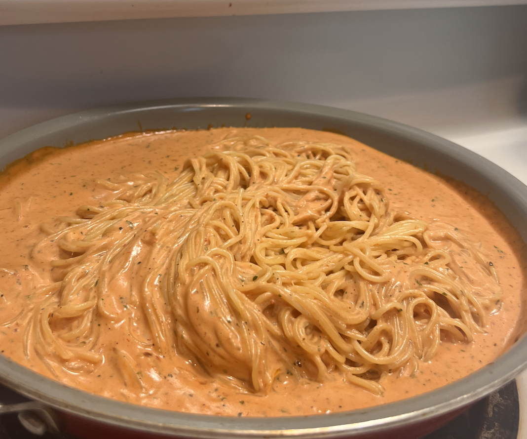 Tomato Basil Sauce Spaghetti