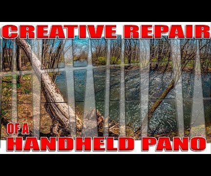 Creative Repair of a Handheld Panorama