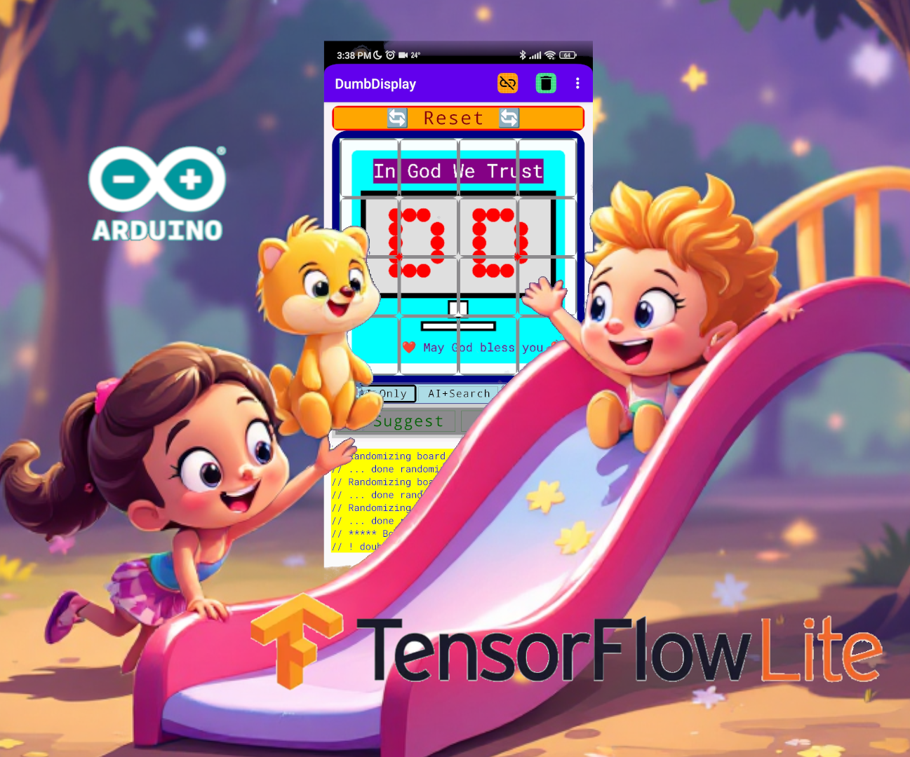 Sliding Puzzle 'Next Move' Suggesting Simple DL Model With ESP32 TensorFlow Lite