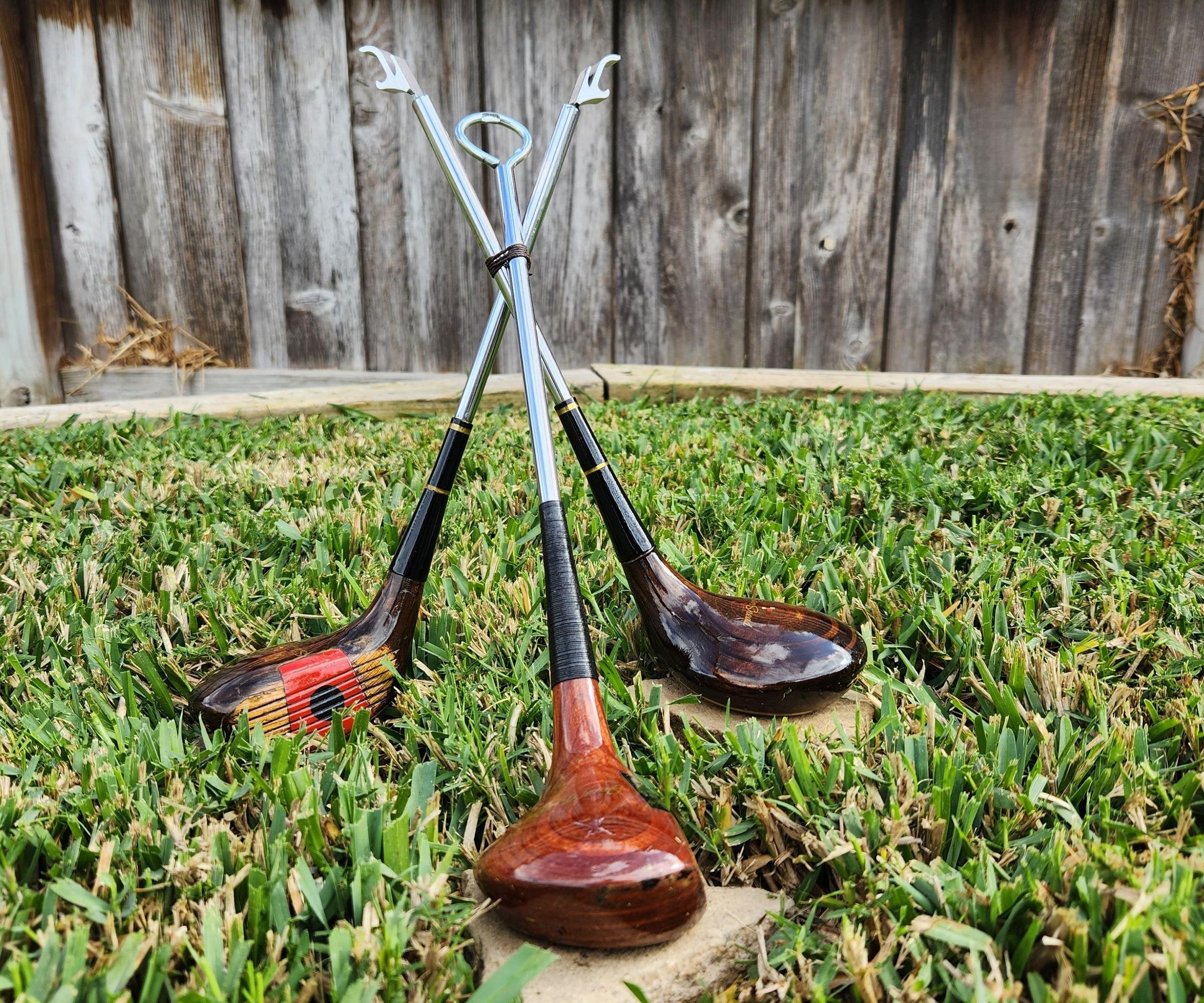 Bottle Opener From Old Wooden Golf Clubs