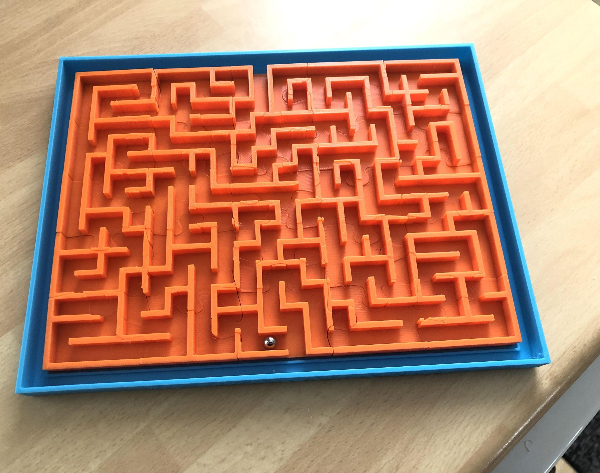 Jig-Saw Maze Multi Puzzle 3D Print