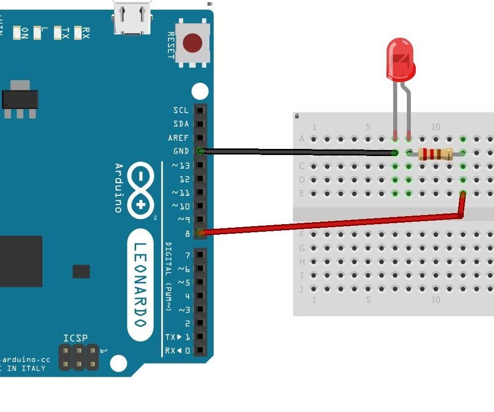 Interface LED With Arduino