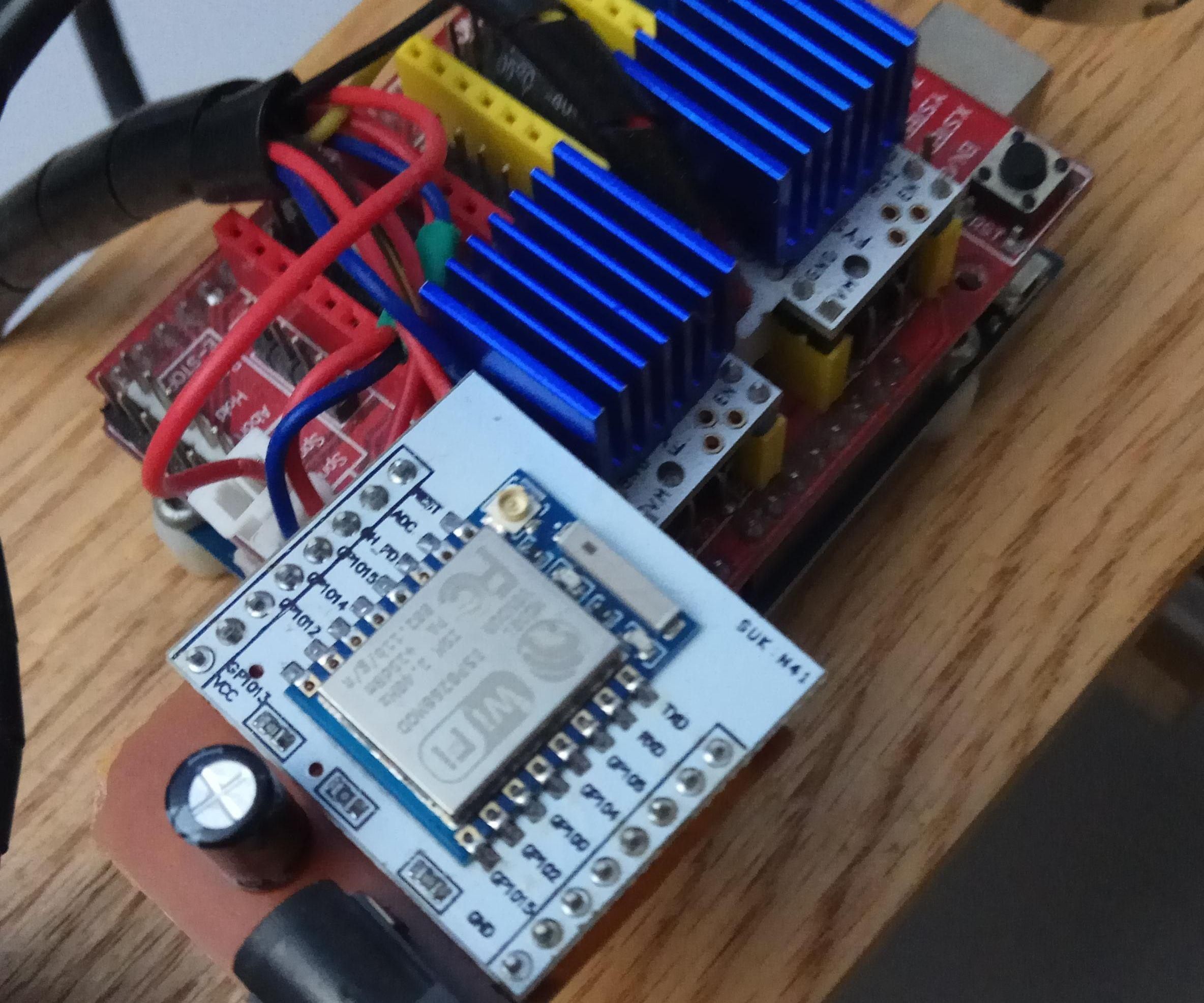 Control Grbl CNC Over Wifi