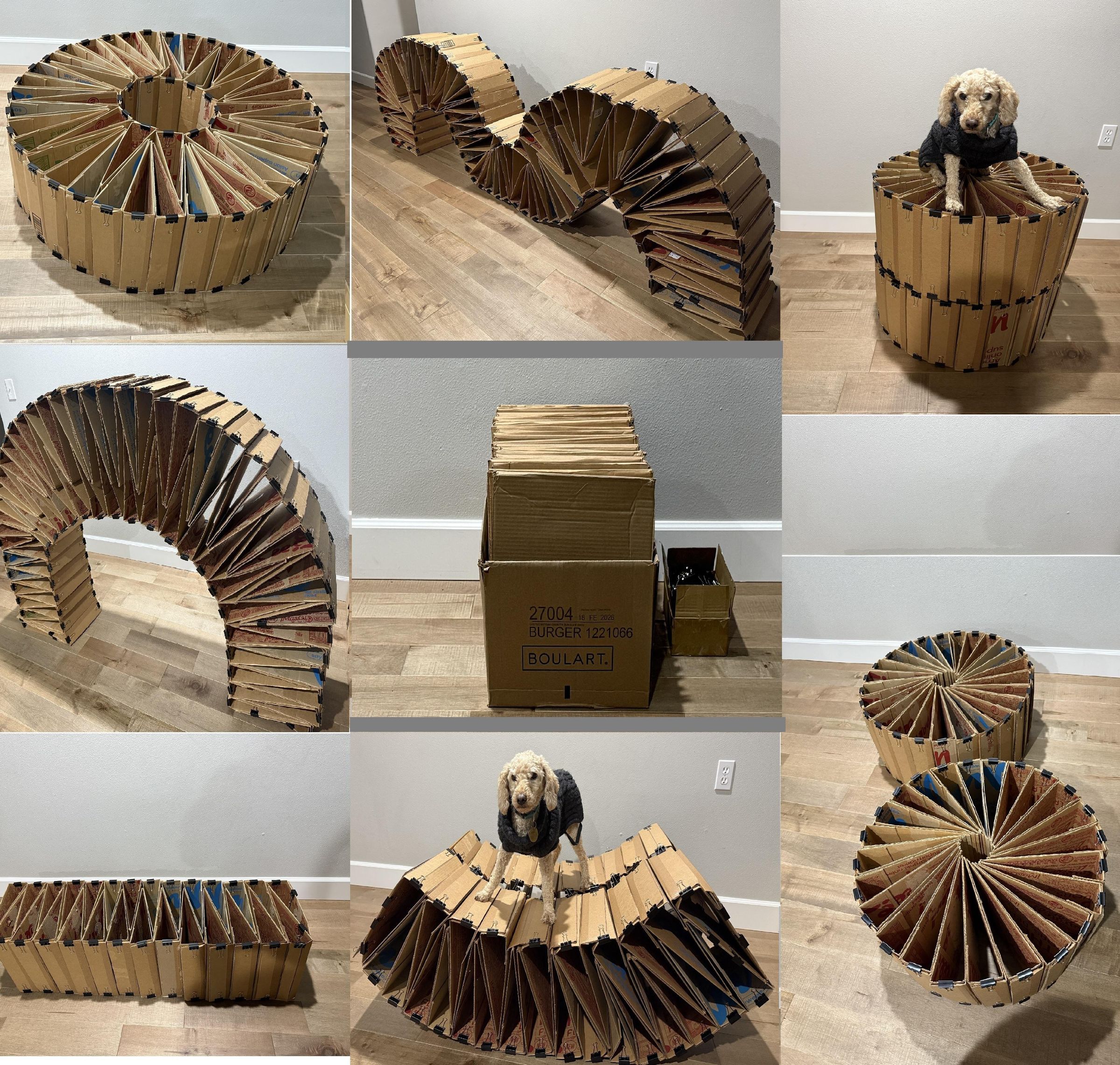 Portable Modular Cardboard Furniture-V2