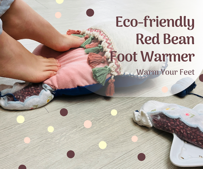 Eco-friendly Red Bean Foot Warmer