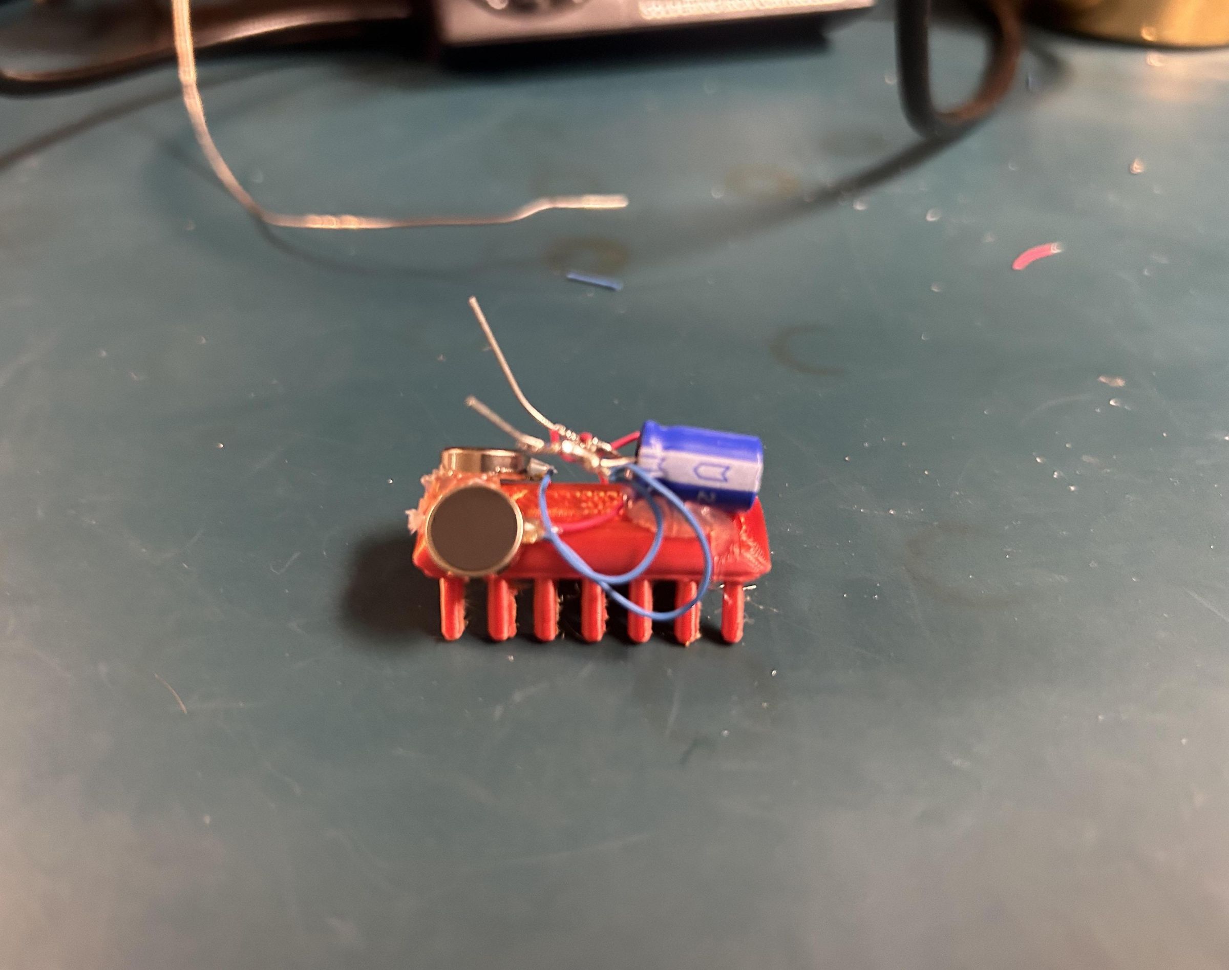 3D Printed Brush Bot