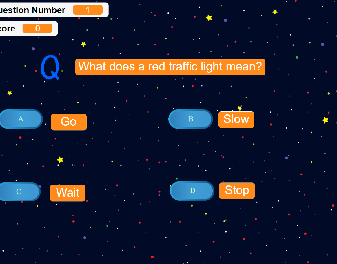 Traffic Signal Smart Quiz