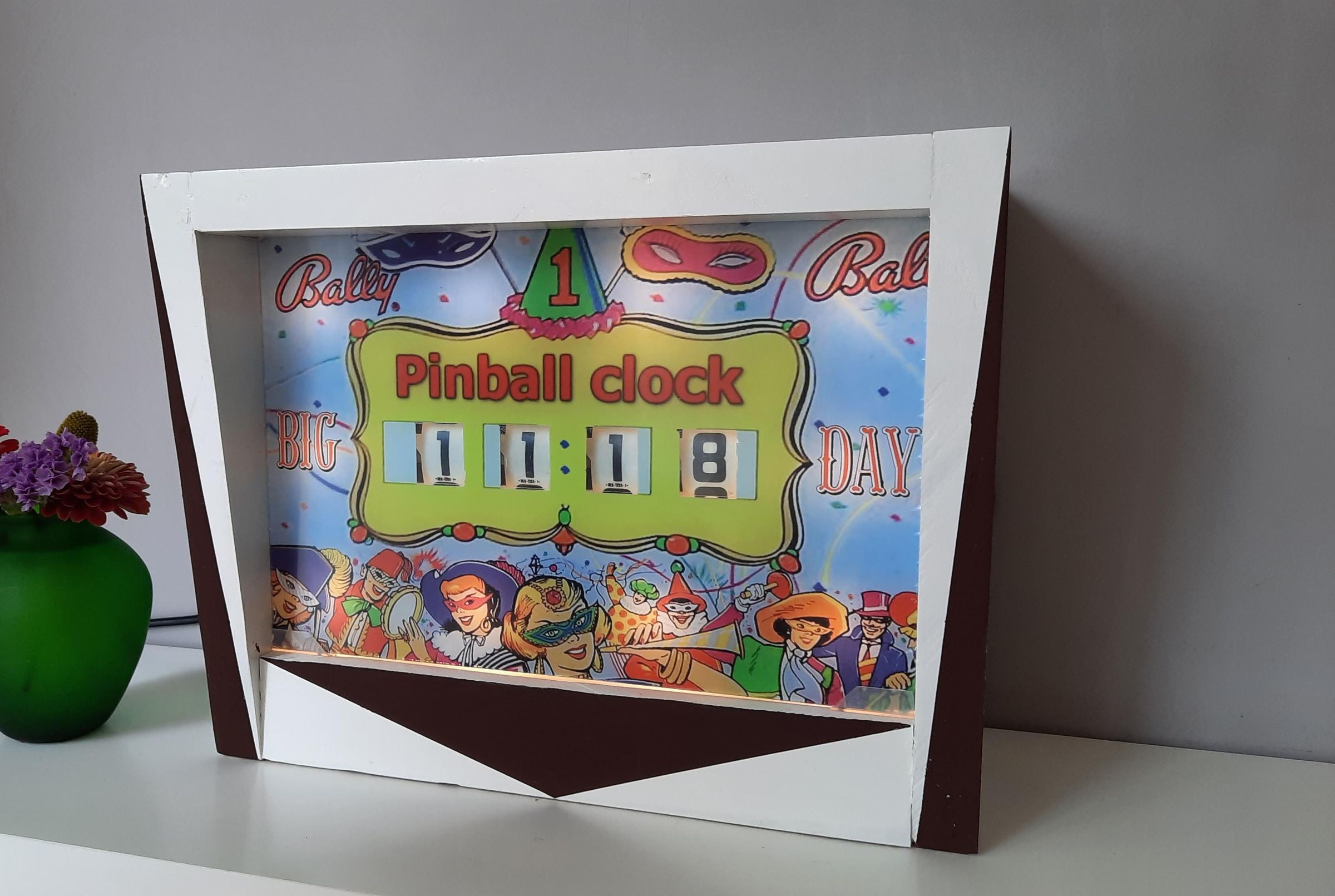 A Pinball Clock With ESP8266