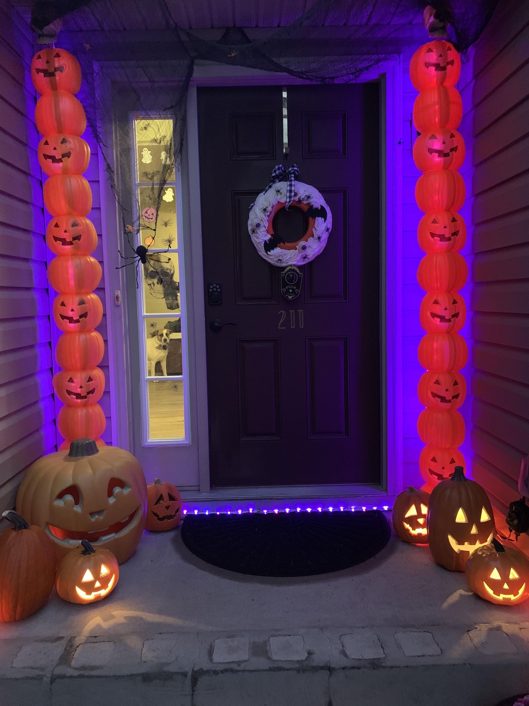 DIY Pumpkin Tower