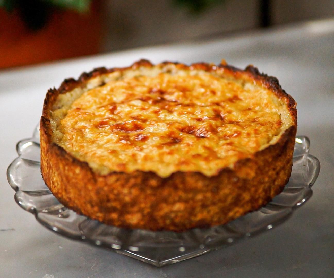 Belgian Tarte Au Riz Inspired Rice Cake