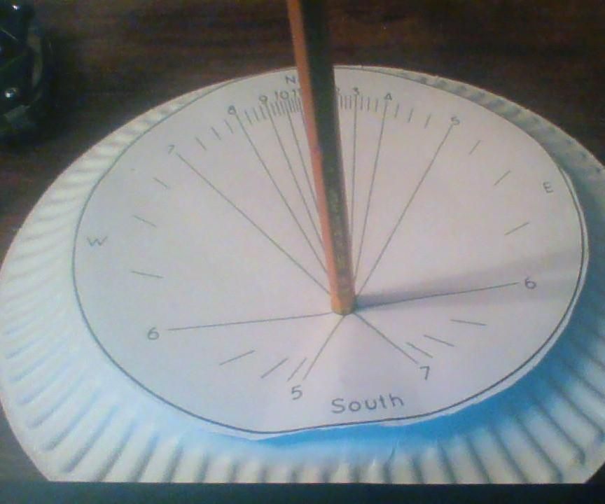 Sun Dial Clock!