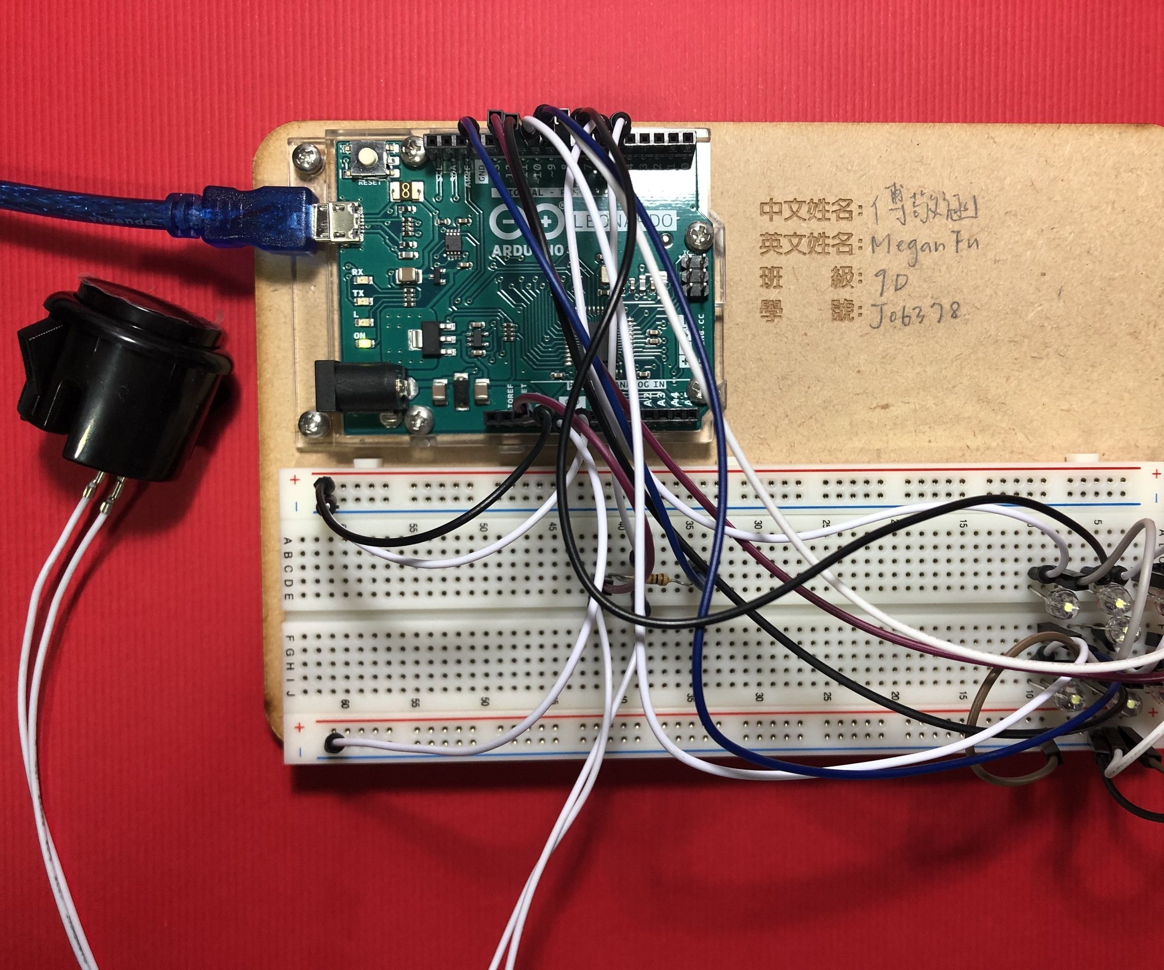 Arduino Dice by LED