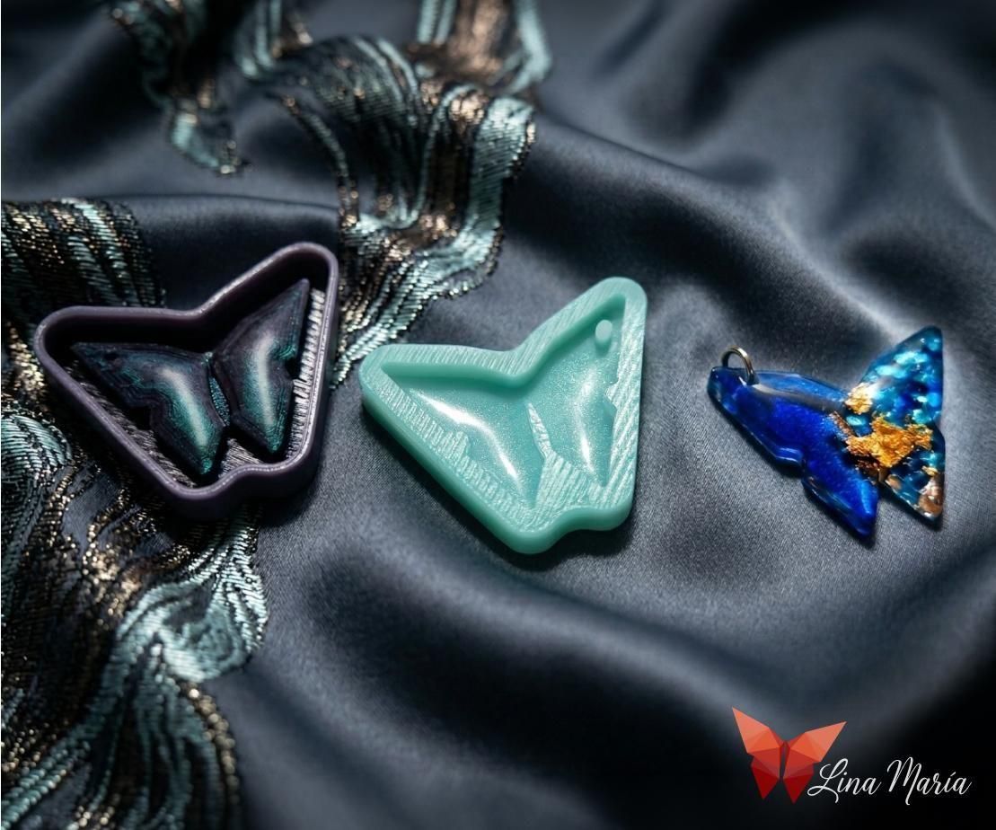From Logo to Life: Crafting Custom Resin Butterfly Charms