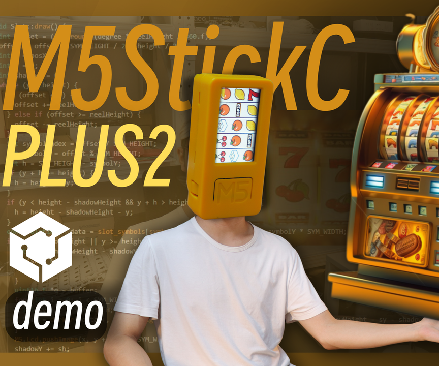 M5Stack Projects: Mini Slot Machine Project With M5StickC Plus2